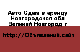 Авто Сдам в аренду. Новгородская обл.,Великий Новгород г.